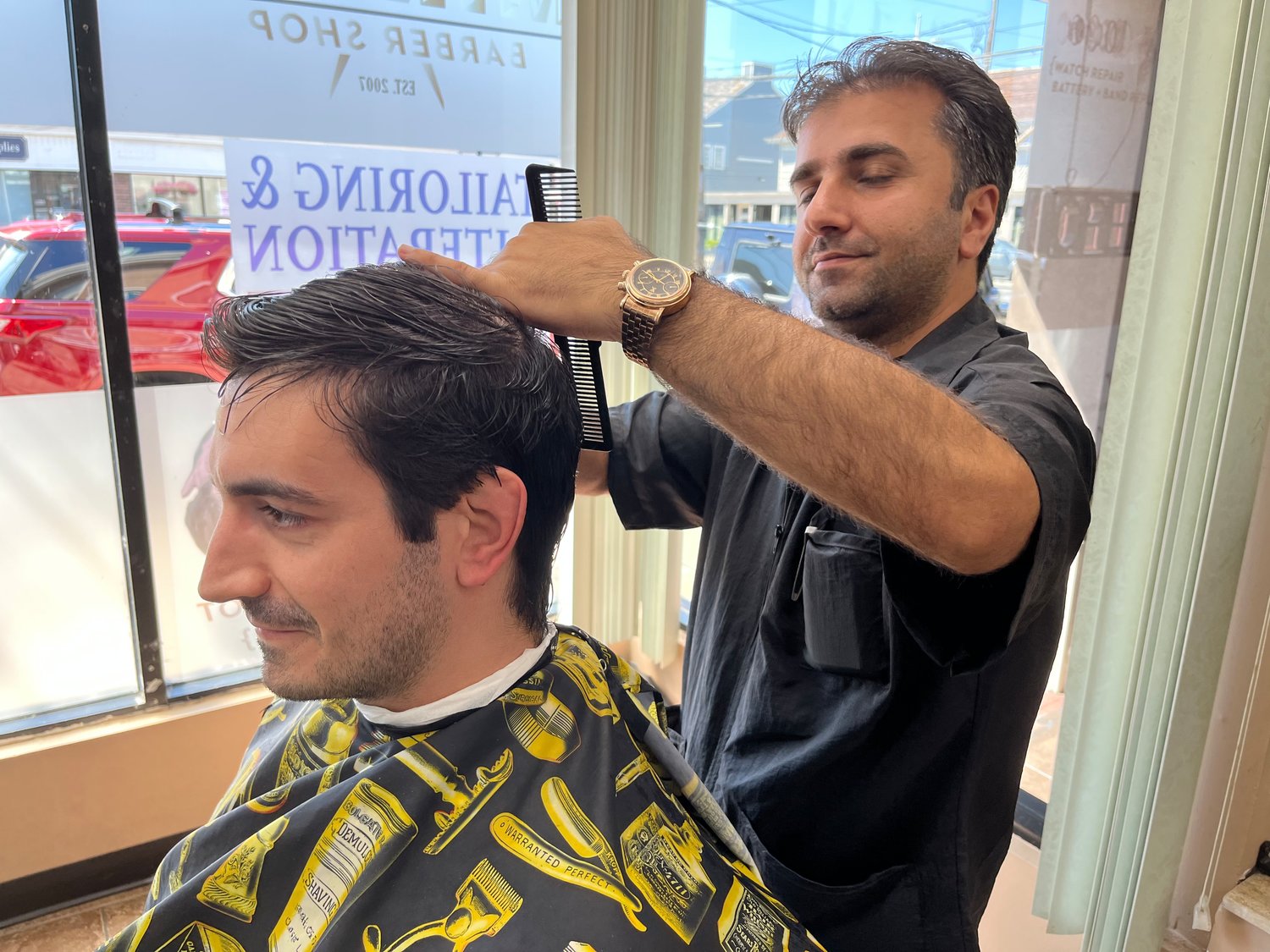 Mike Khimov, the man behind the haircut in Oyster Bay | Herald Community  Newspapers 