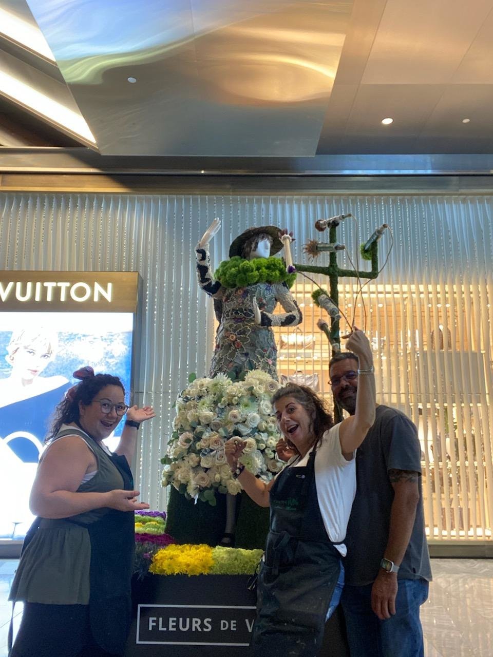 Valley Stream florist's statue blooms to life at NYC exhibit, Herald  Community Newspapers